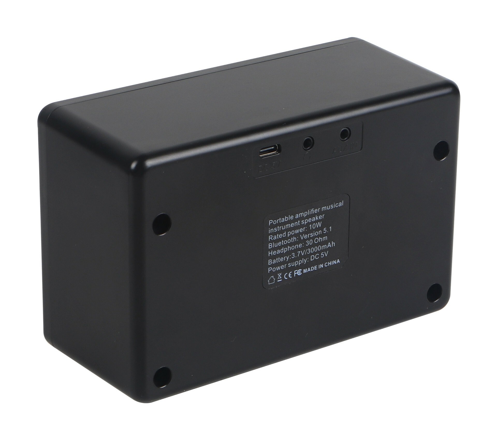 BA-10 Portable Amp for Bass Guitar with Bluetooth
