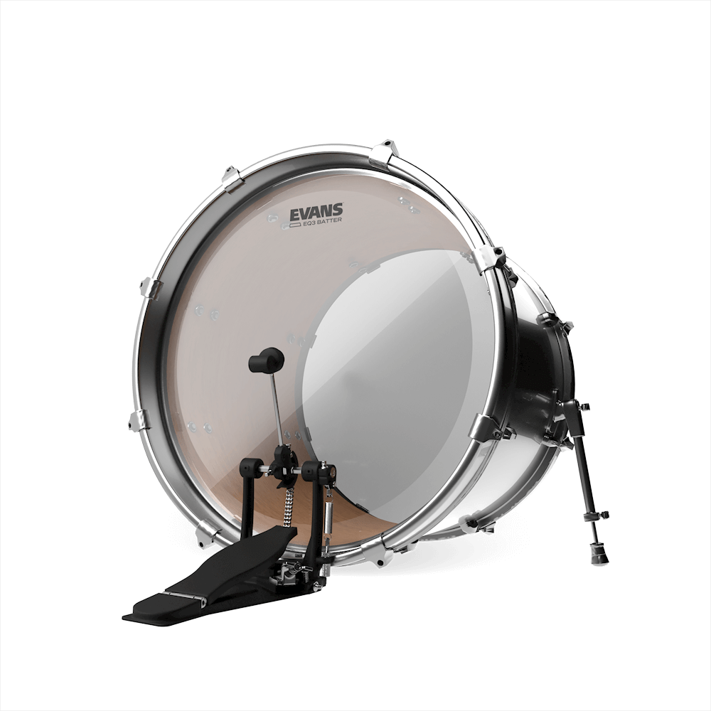 20" EQ3 Clear - Bass Drum Fell