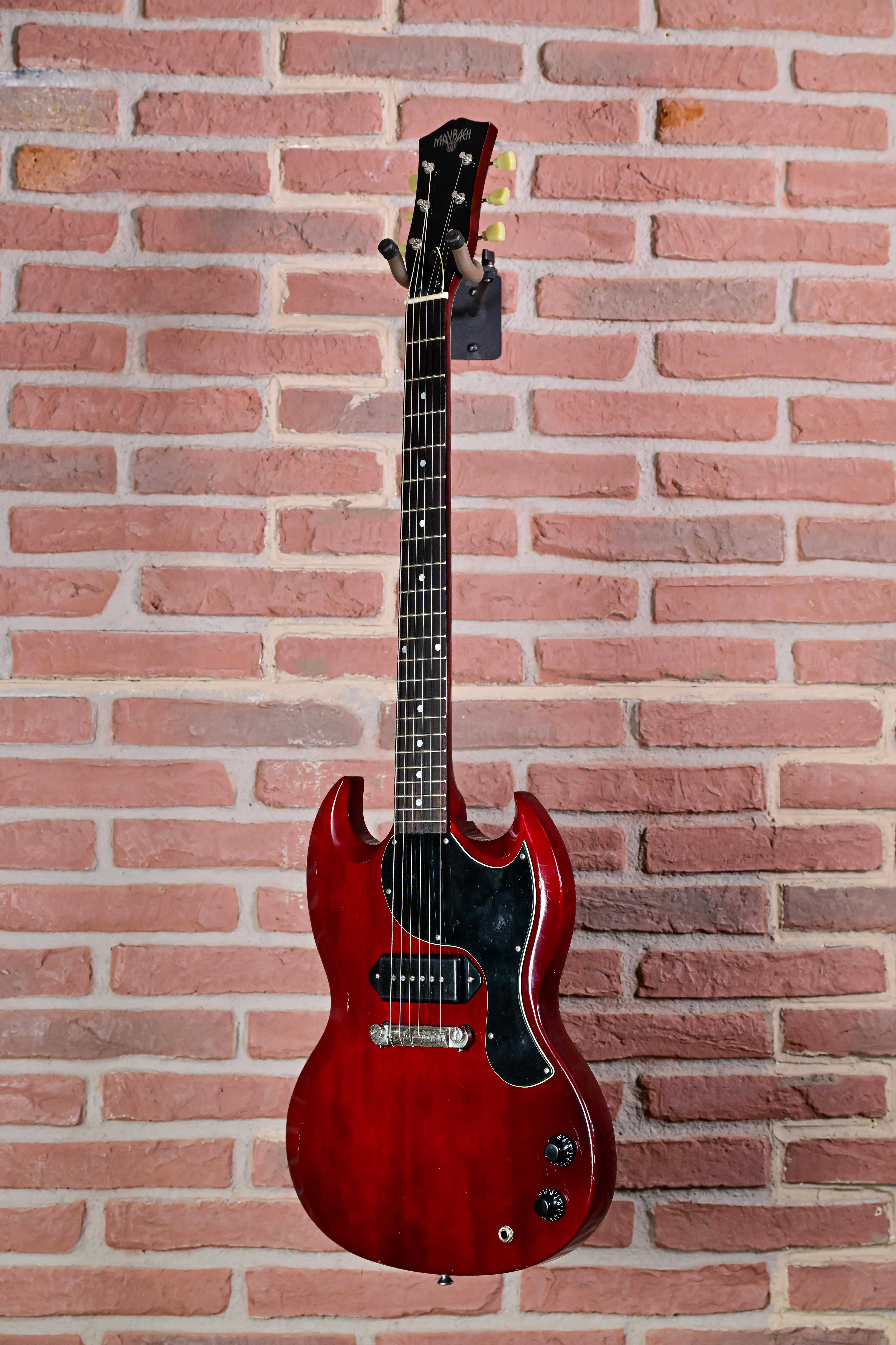Albatroz 65 Dark Wine Red Aged E-Gitarre