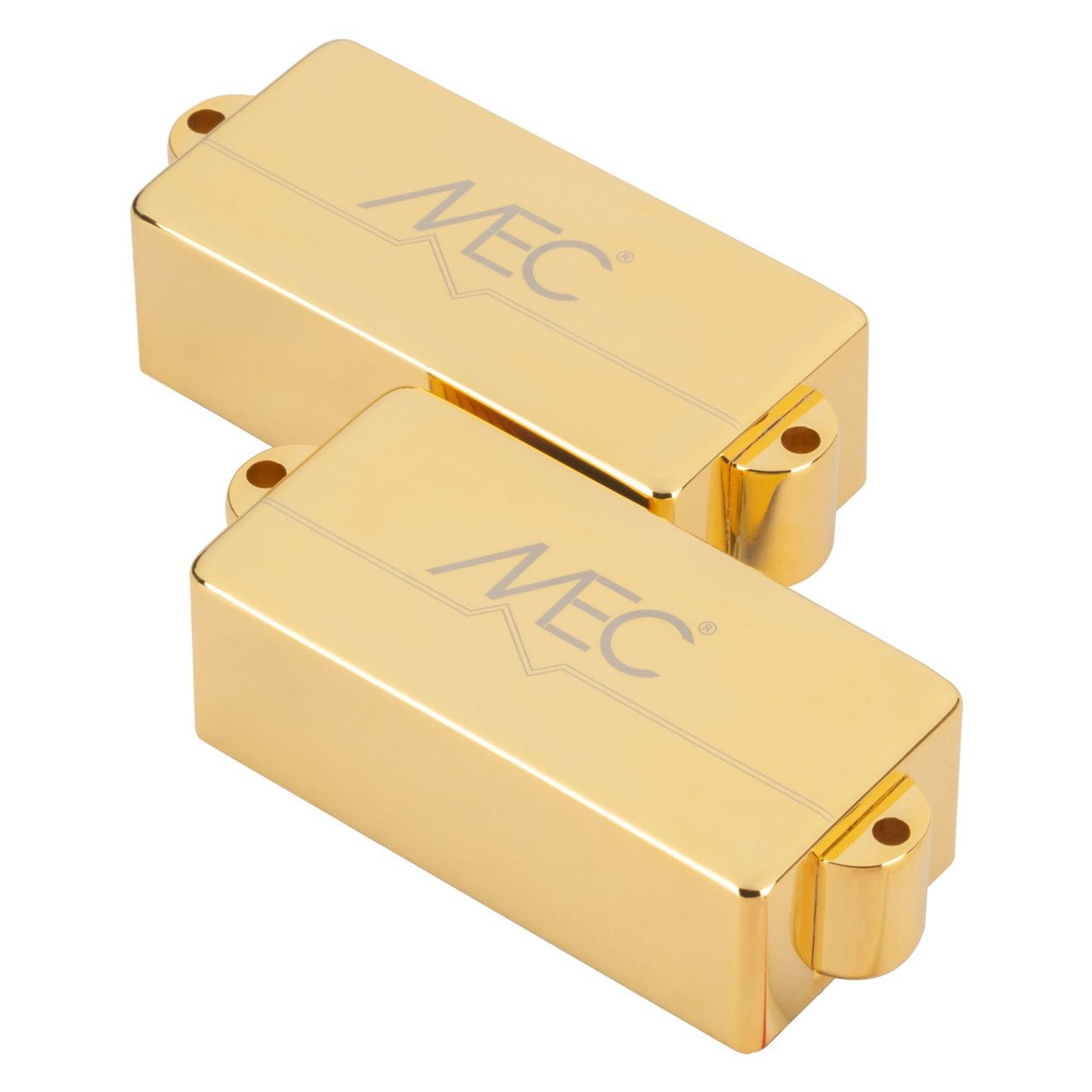 Active P-Style Bass Pickup, Metal Cover, 4-String - Gold