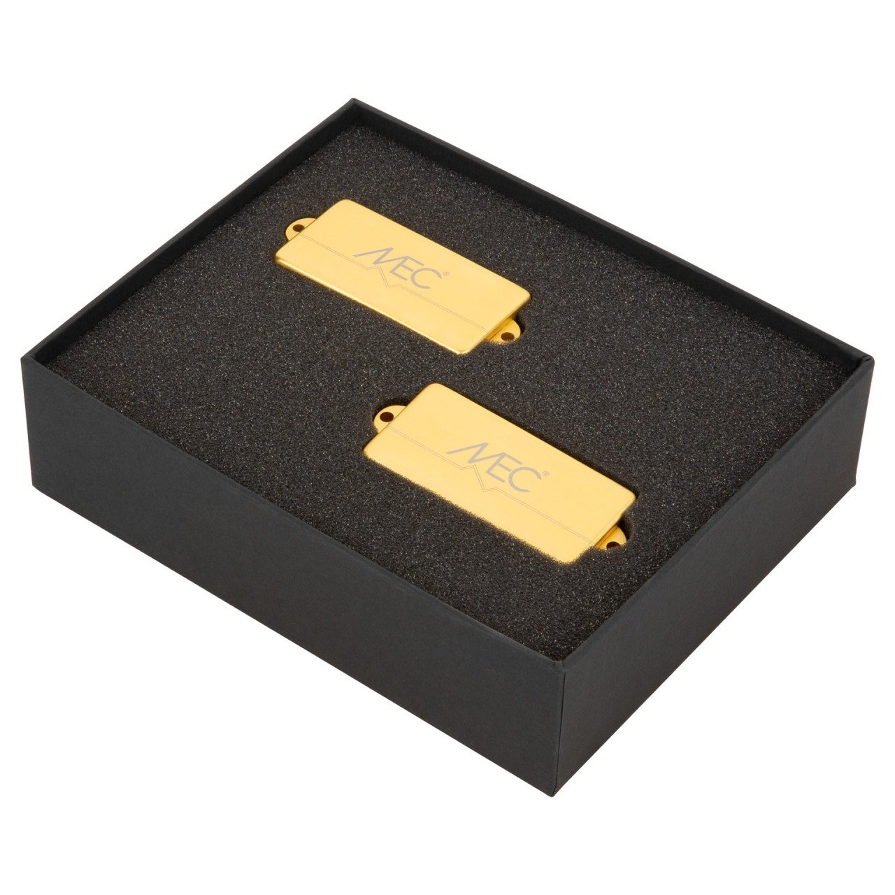Active P-Style Bass Pickup, Metal Cover, 4-String - Brushed Gold