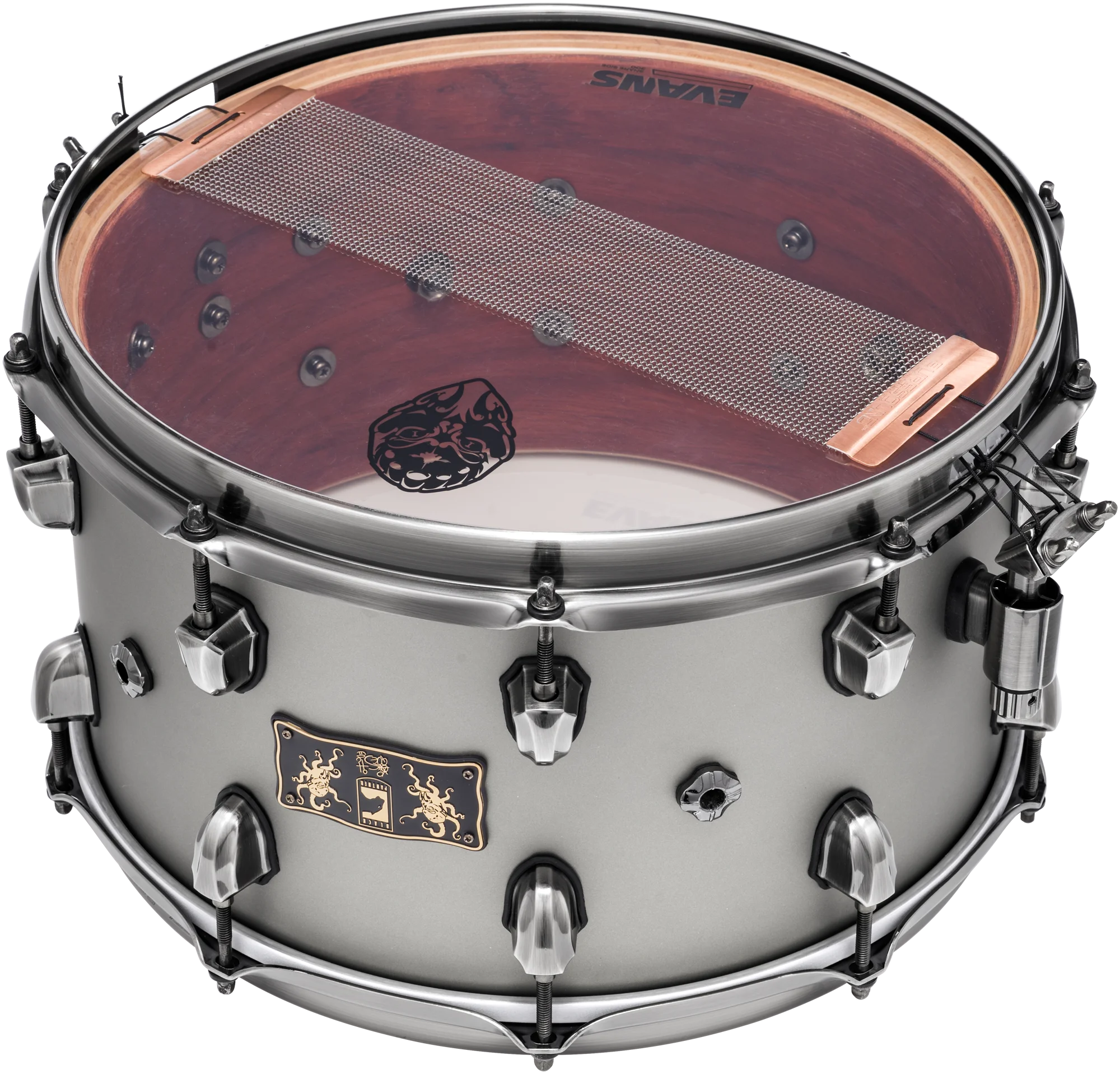 Artist Collection Snare 14x8" PsychOctopus Gun Metal Grey