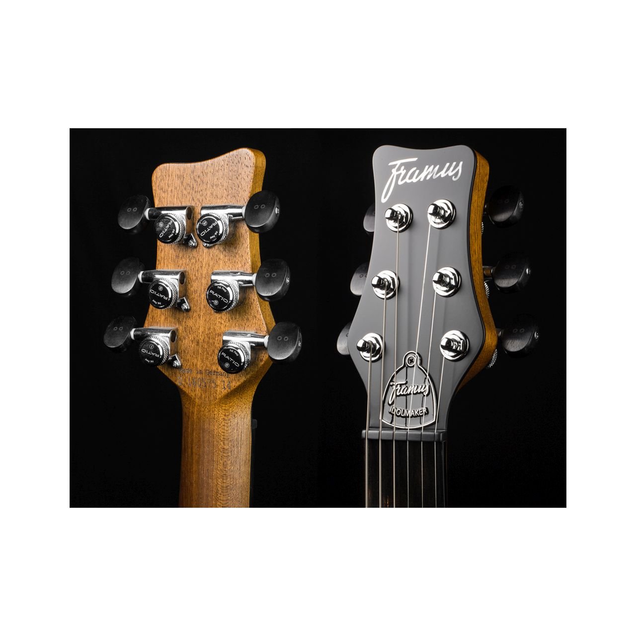 Masterbuilt Idolmaker - Black Transparent High Polish / Satin Back & Sides