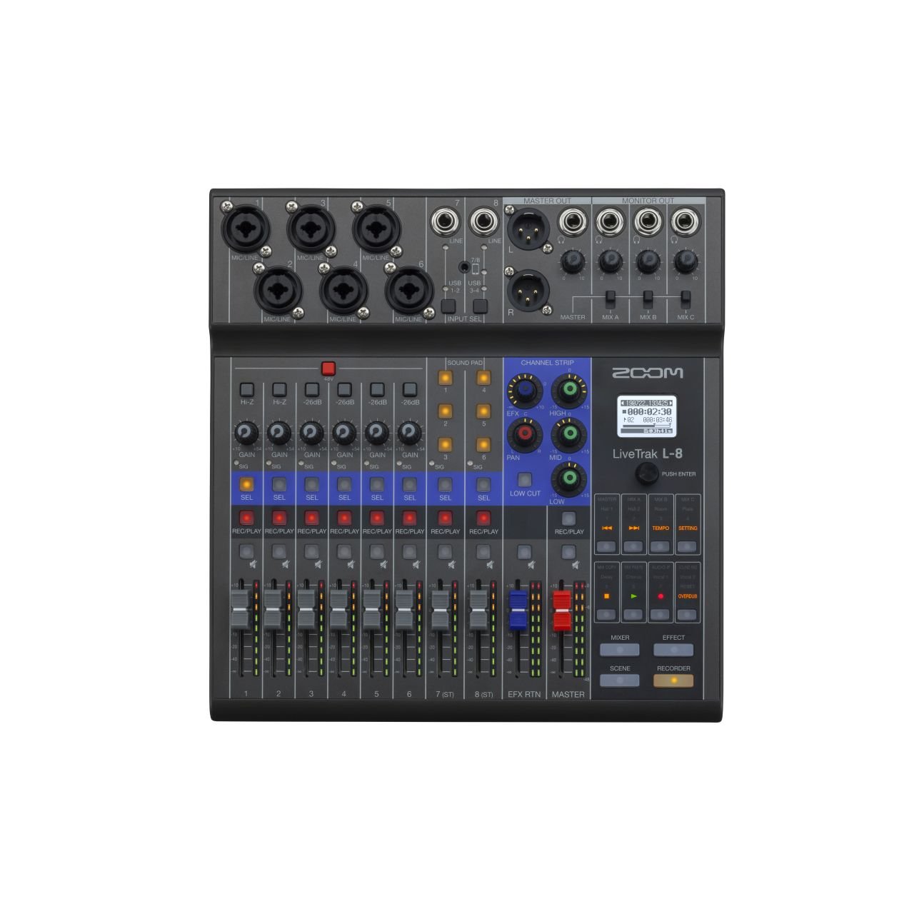 LiveTrak L-8