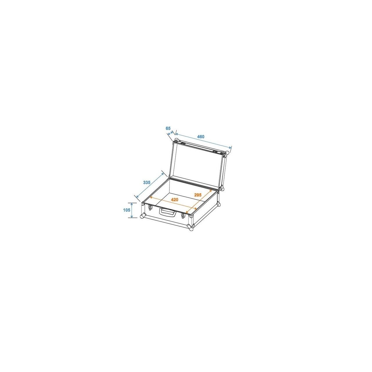 Universal-Koffer-Case FOAM, blau