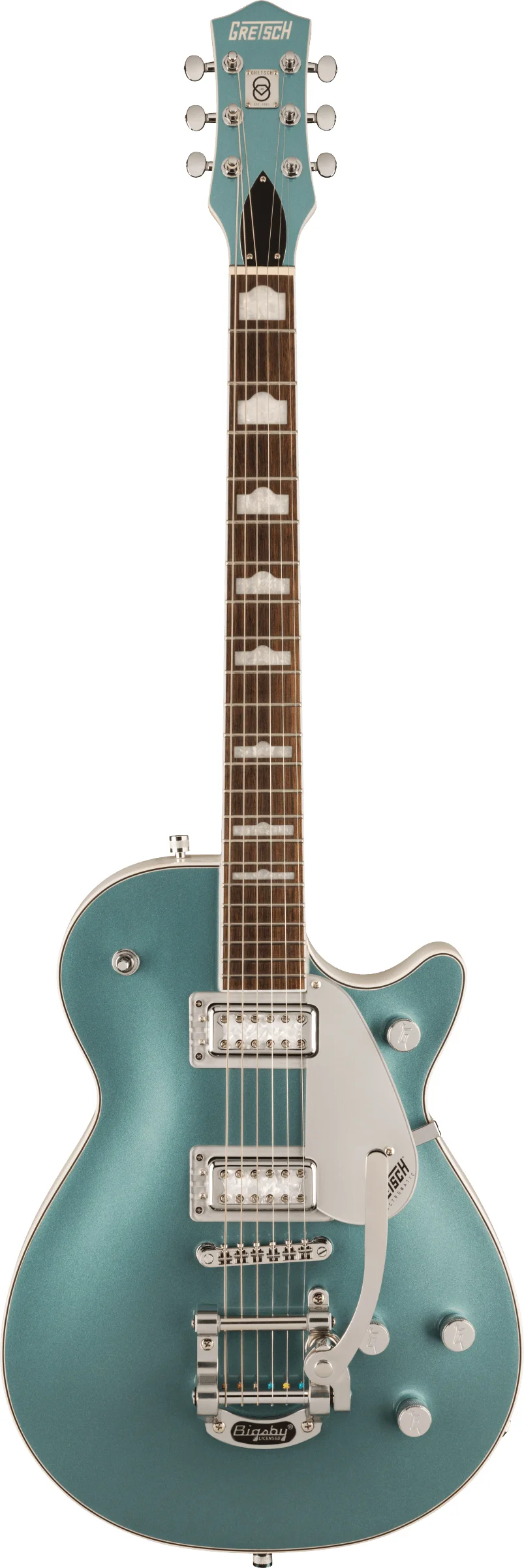 G5230T-140 Electromatic® 140th Double Platinum Jet™ with Bigsby®, Two-Tone Stone Platinum/Pearl Plat