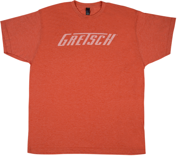 Logo T-Shirt, Heather Orange, L