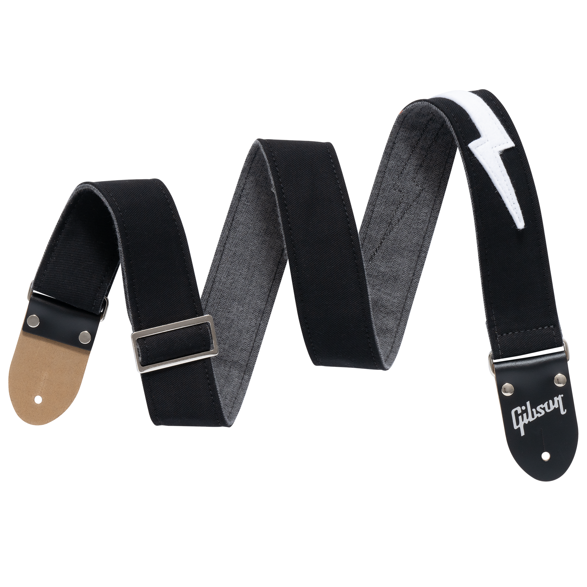 The Vintage Bolt Strap Black