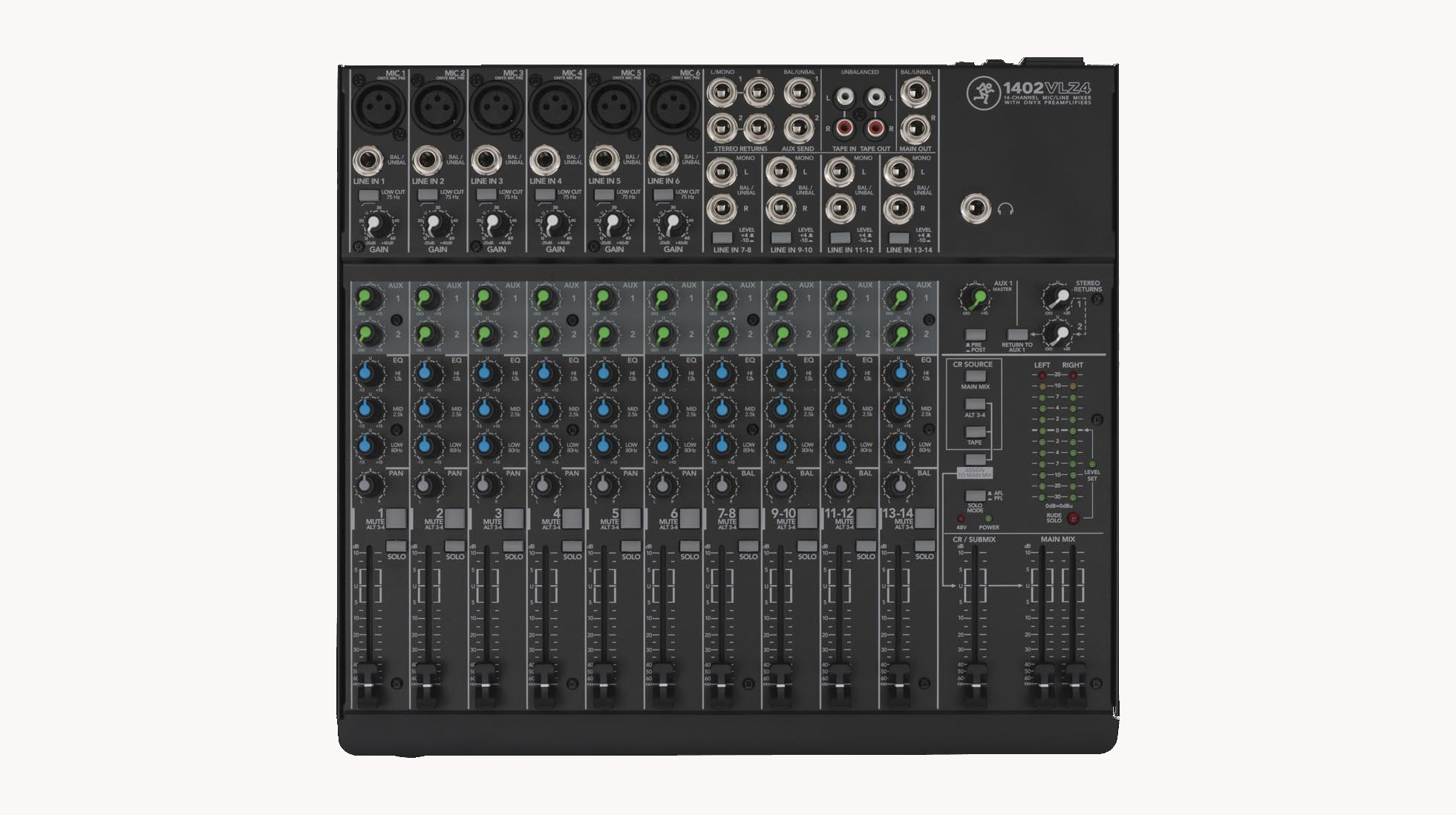 1402VLZ4 Mixer 14 Kanäle