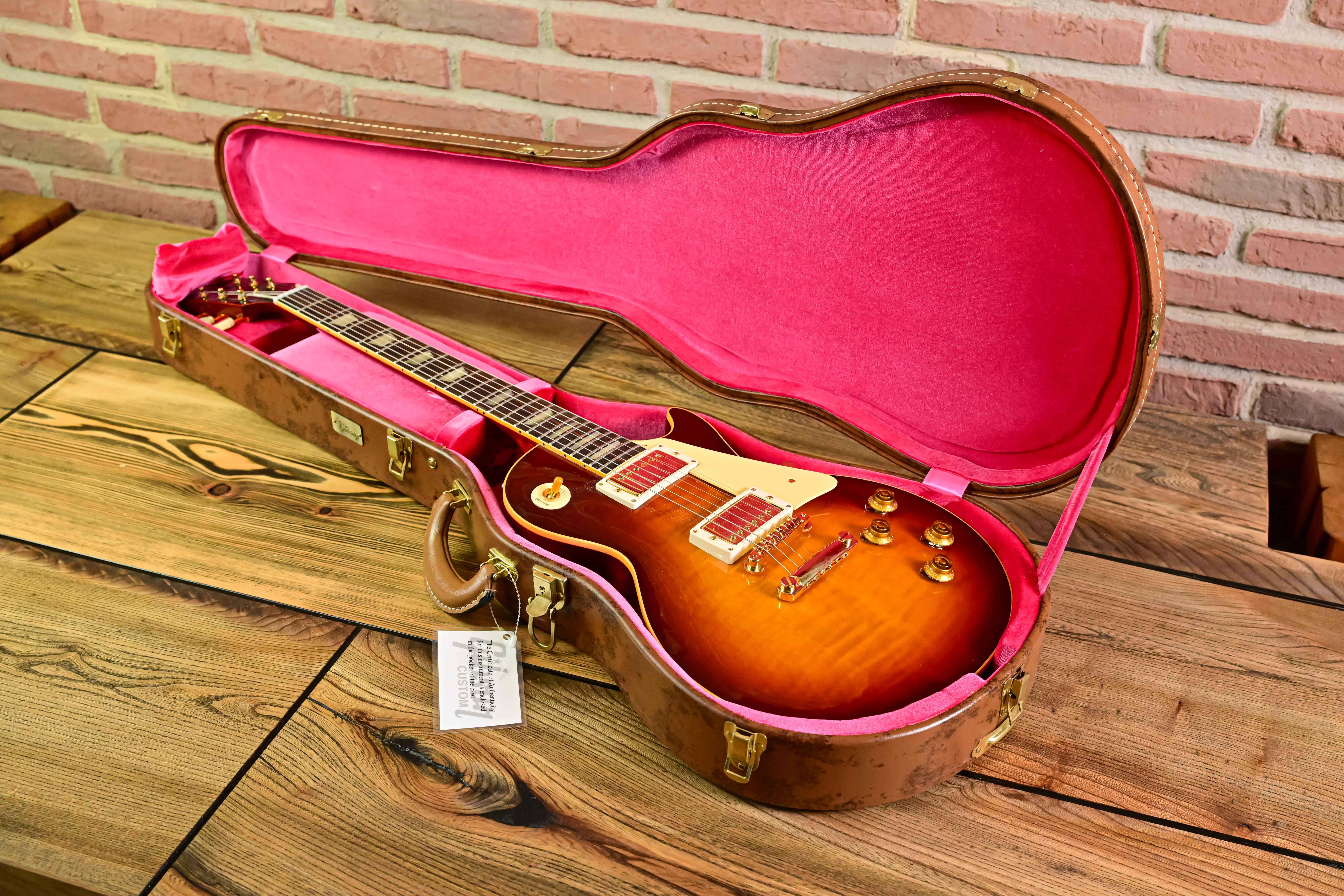 59 Les Paul Standard Dark Cherry Burst VOS M2M Custom Shop