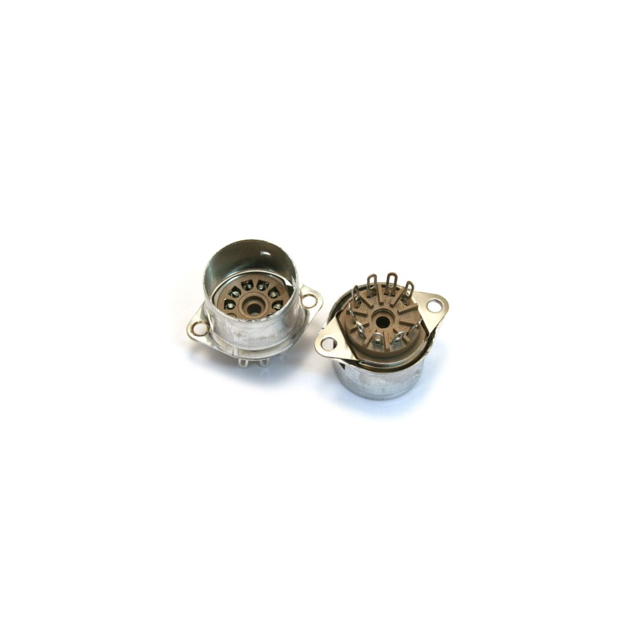 TUBE SOCKET 9 PIN 2 Stk.