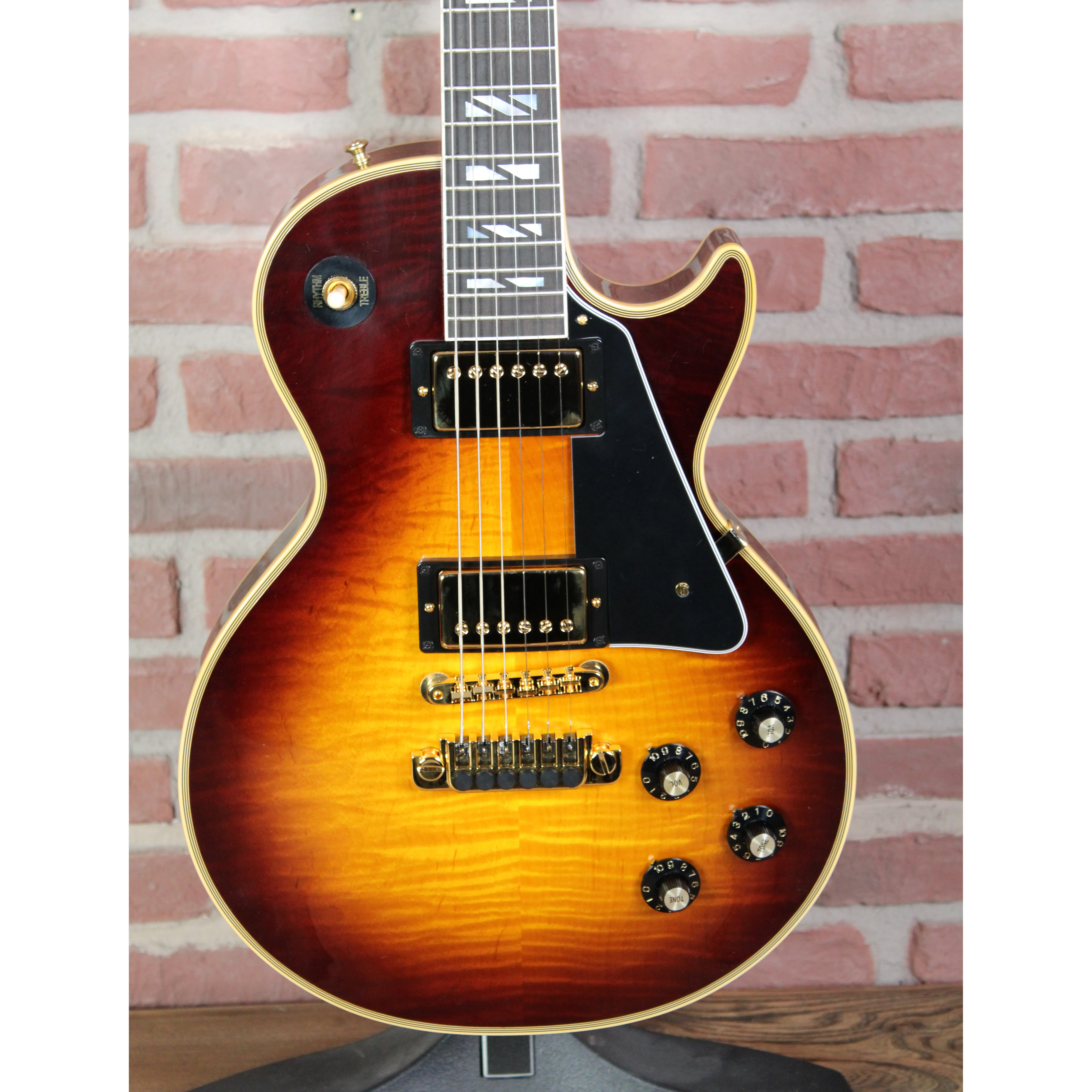 68 Les Paul Custom Tobacco Burst VOS AAA Top