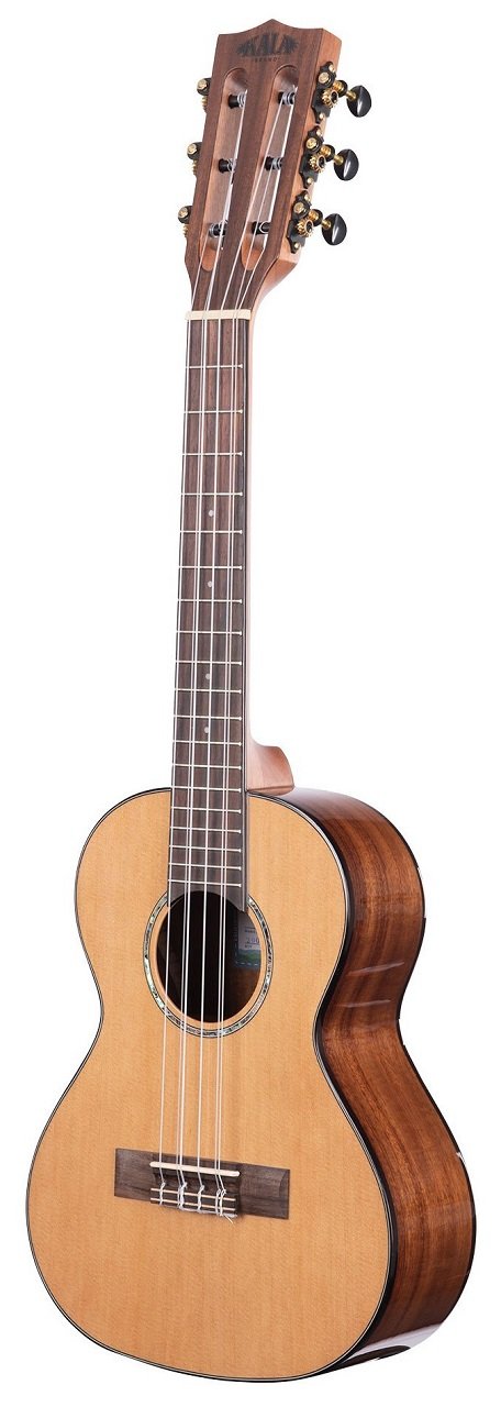KA-SCAC-T6 - Gloss Solid Cedar Top Acacia 6-String Tenor Ukulele, with Bag (UB-T)
