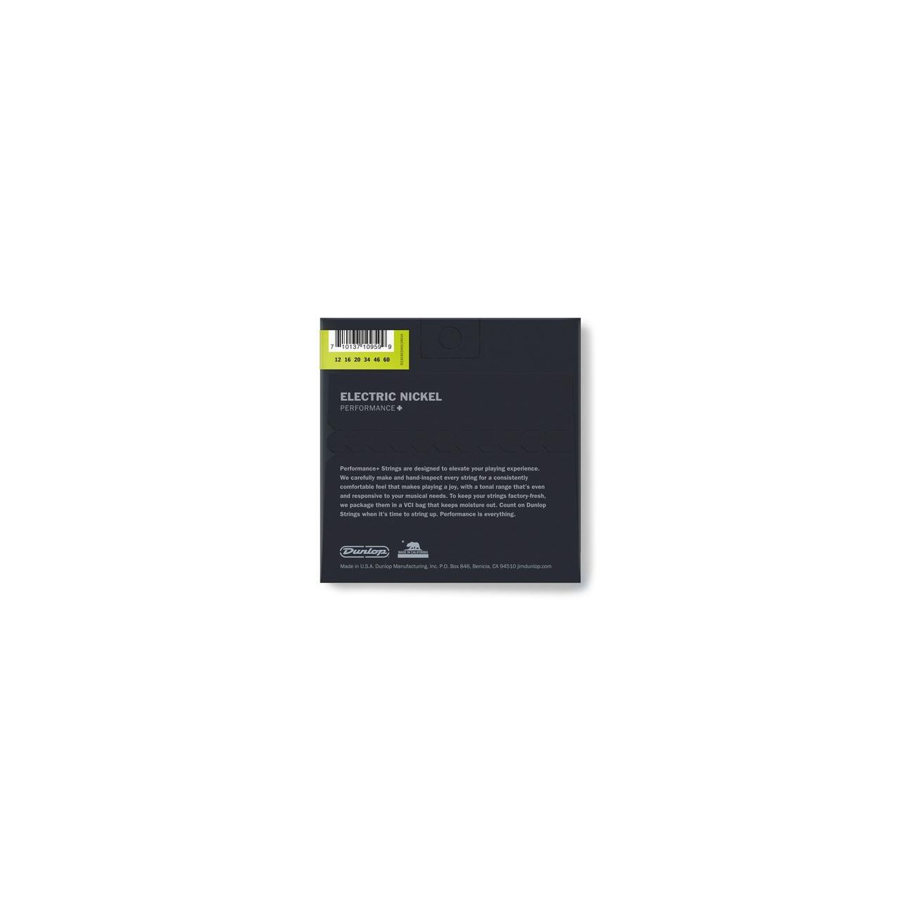 Electric Nickel - DEN1260 - Electric Guitar String Set, Drop Bb, .012"-.060" 