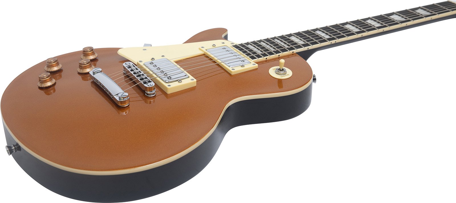 LS-300 Lefty E-Gitarre Gold