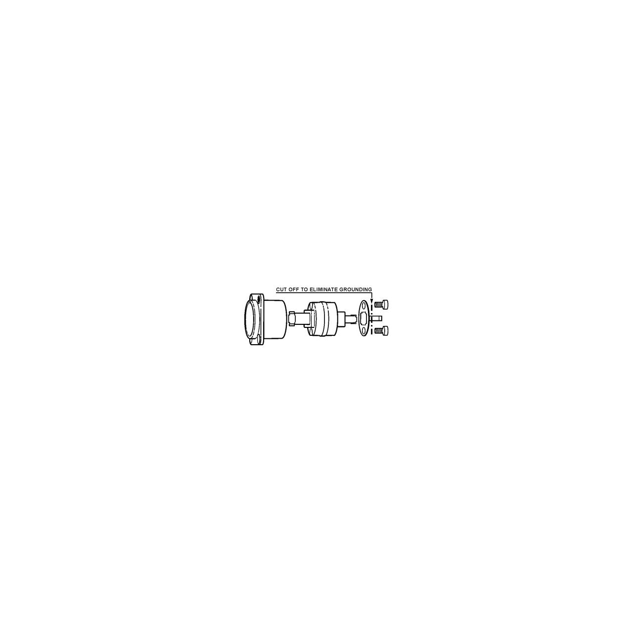 NAUSB-W - Reversibler USB 2.0 Adapter (Typ A und B), Nickel D-Gehäuse