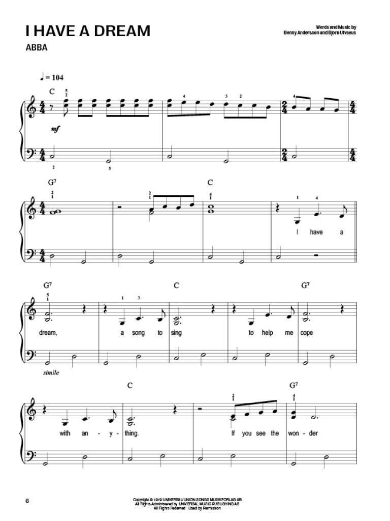 Die ersten 50 Pop Classics / Piano