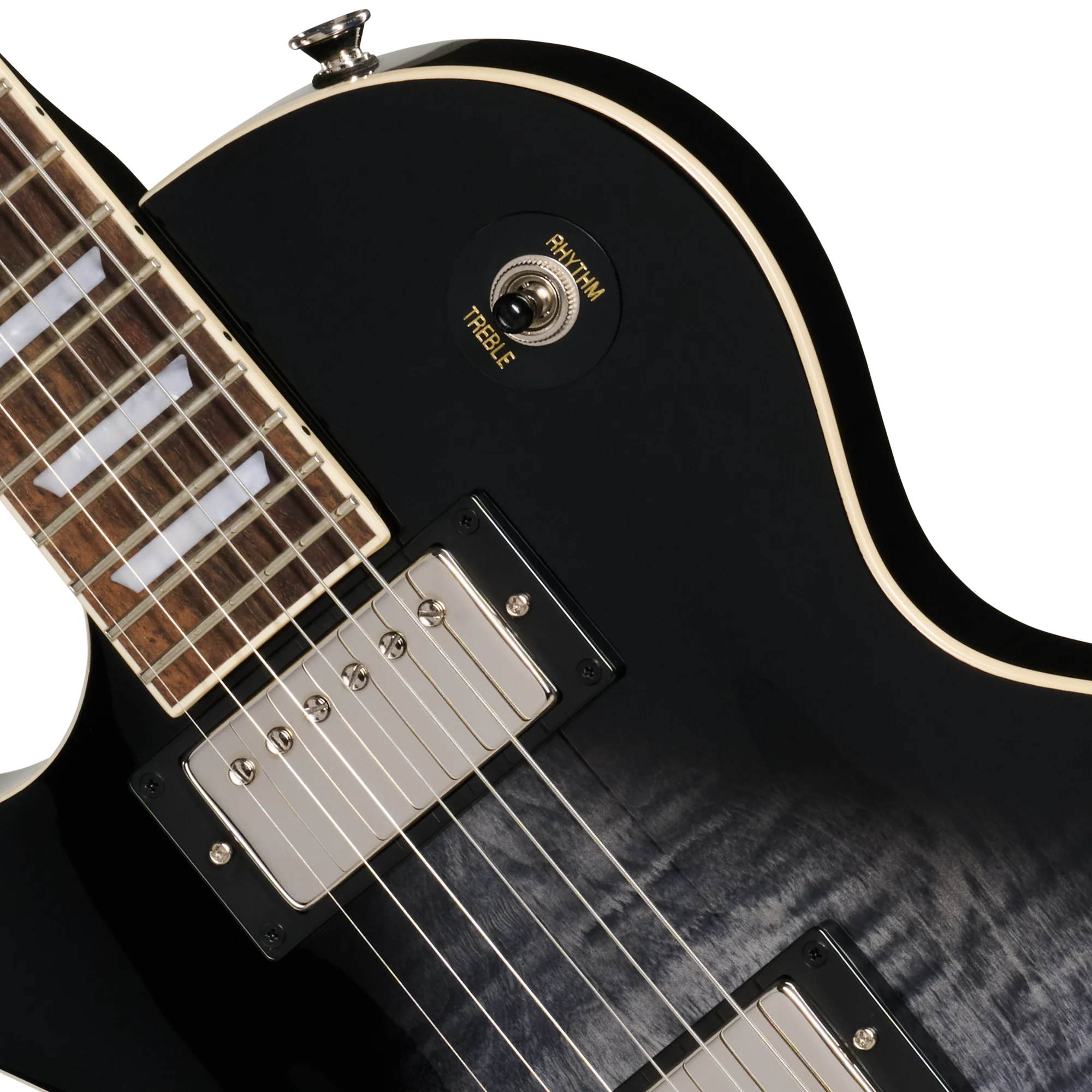Les Paul Tribute Plus Lefthand Ebony Burst