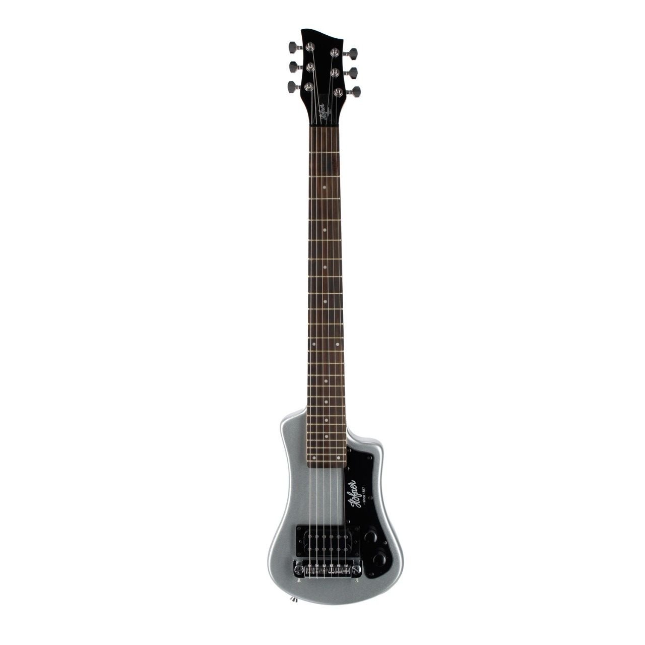Shorty in Silver Sparkle - E-Gitarre inkl. Tasche