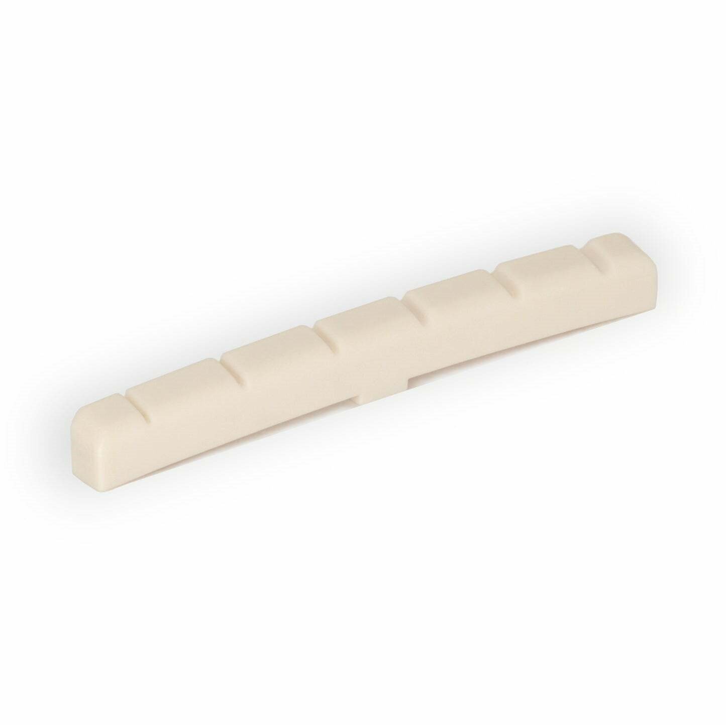 TUSQ XL PQL 5012 00 - F-Style Electric Guitar Nut, Flat & Curved Bottom,  Slotted