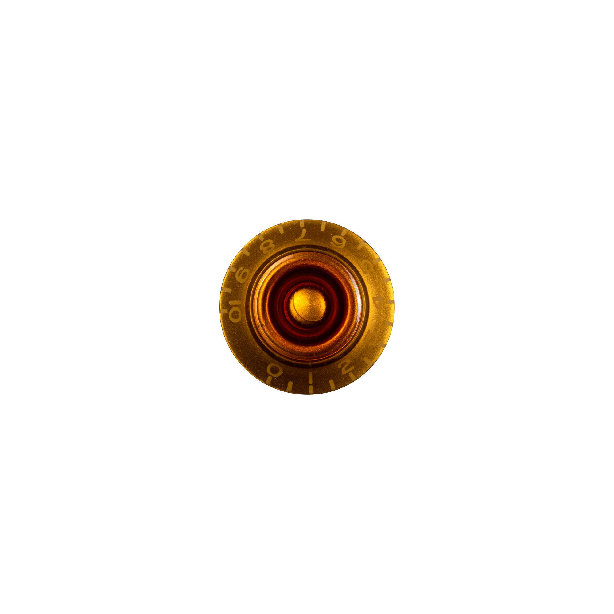 PRHK-030  Top Hat Knobs Amber