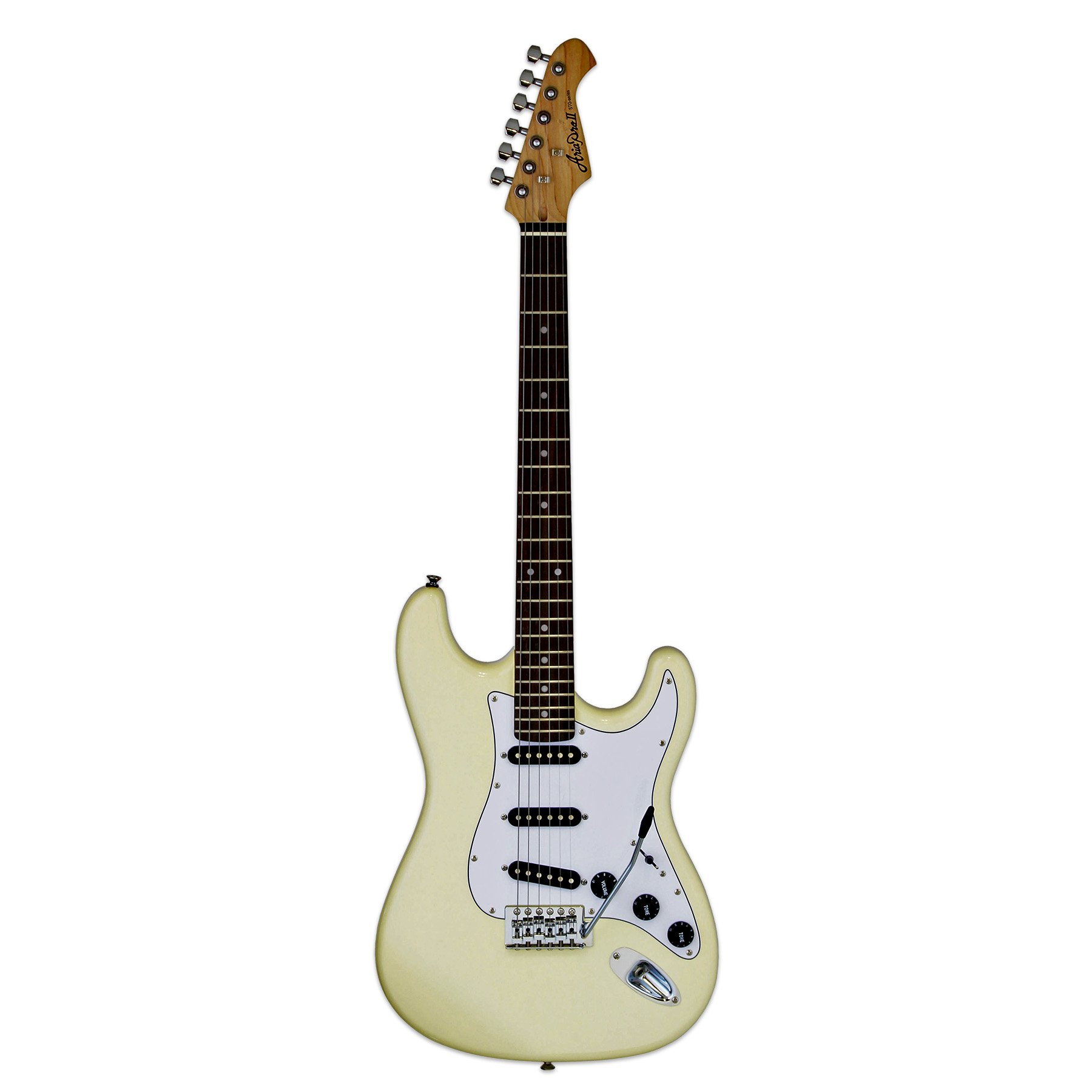 STG 003 SPL Vintage White - E-Gitarre