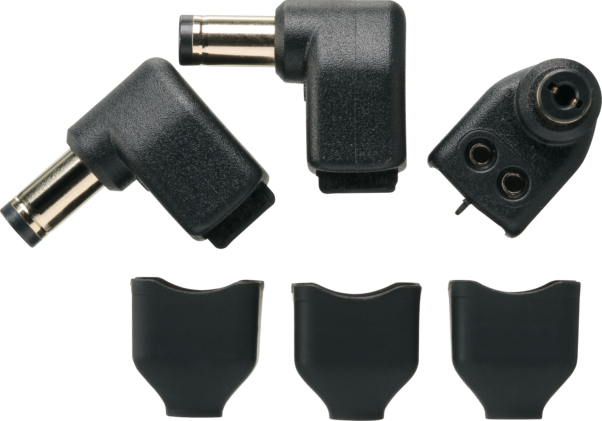 DC Kabel abgewinkelter Stecker, 3-Pack