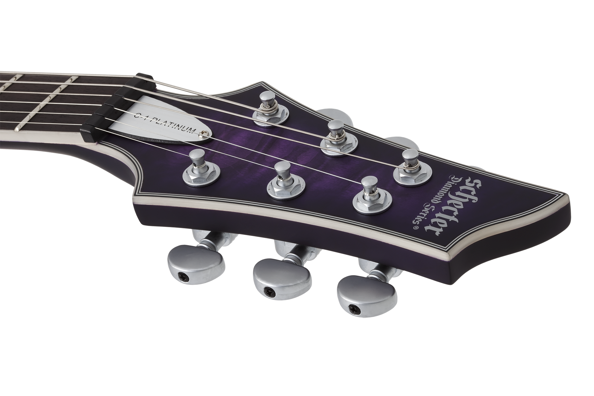 C-1 Platinum Satin Purple Burst E-Gitarre