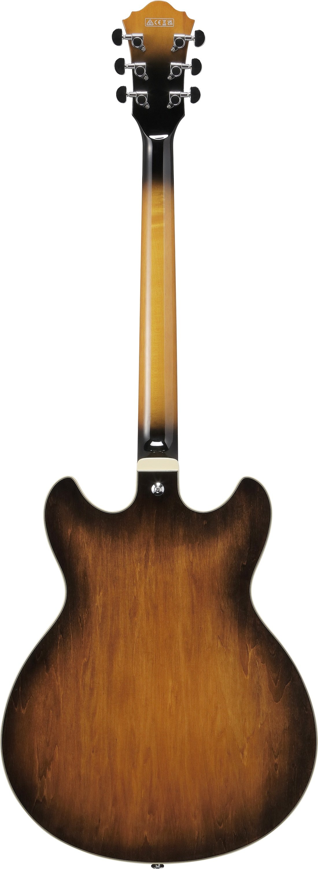 AS7328-TBC Baritone Semi-Hollow Gitarre Tobacco Brown