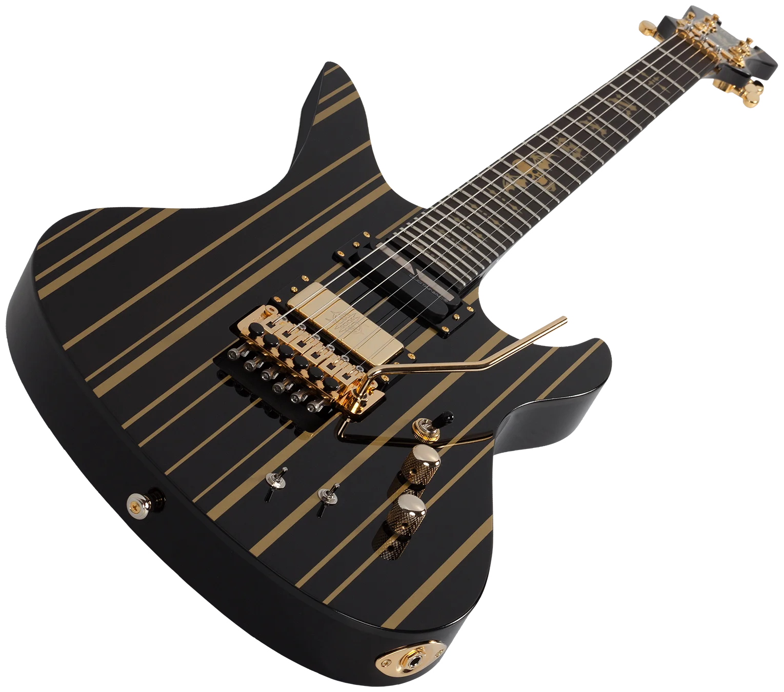 Synyster Gates Custom S Black/Gold Stripes E-Gitarre
