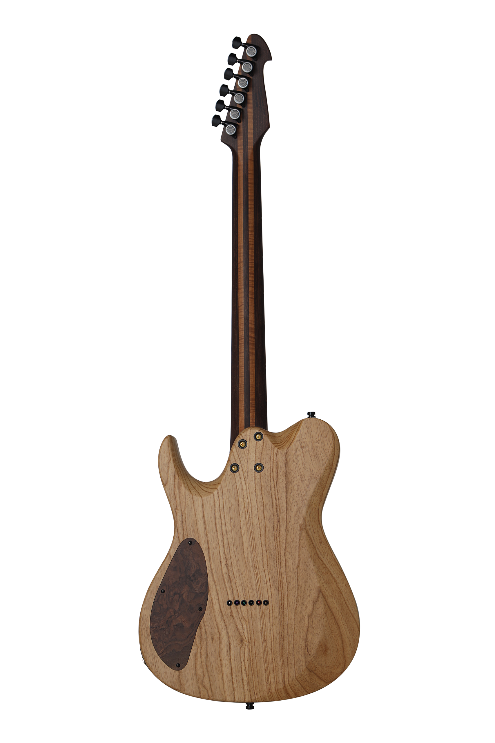 X-Metal T6 F Ash Transparent Black E-Gitarre