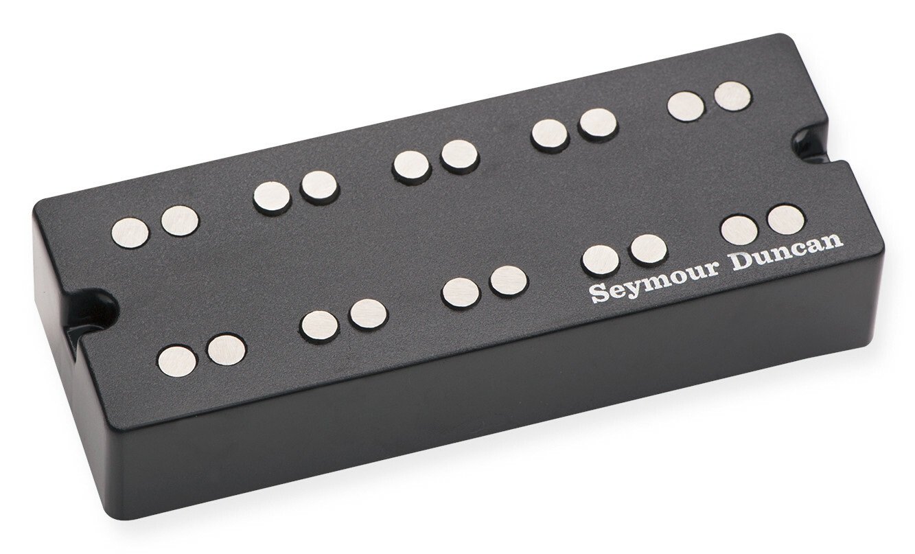 SSB-5NYC-B - NYC Bass, 5-String, Passive Dual Coil Bridge Pickup, Phase II/EMG Size - Black