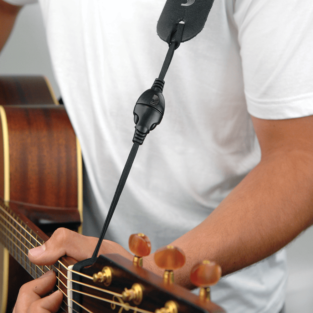 Gitarrengurt für Akustikgitarre Schnellverschluss-System