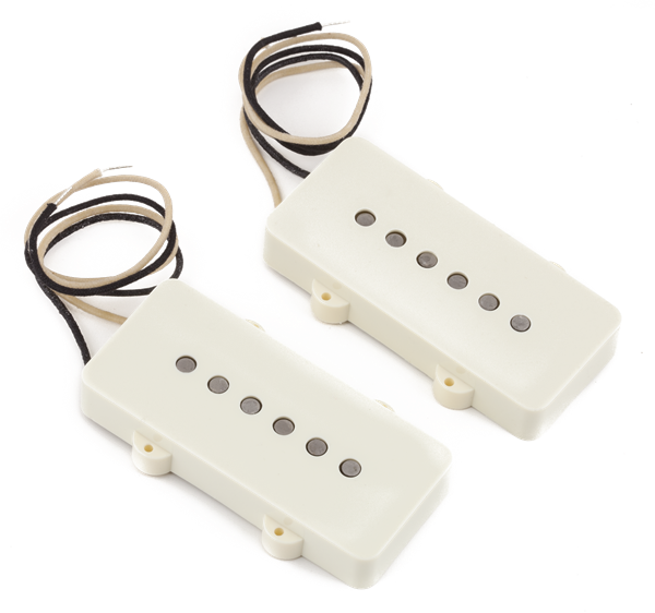 Pure Vintage 65 Jazzmaster Pickup Set Vintage White