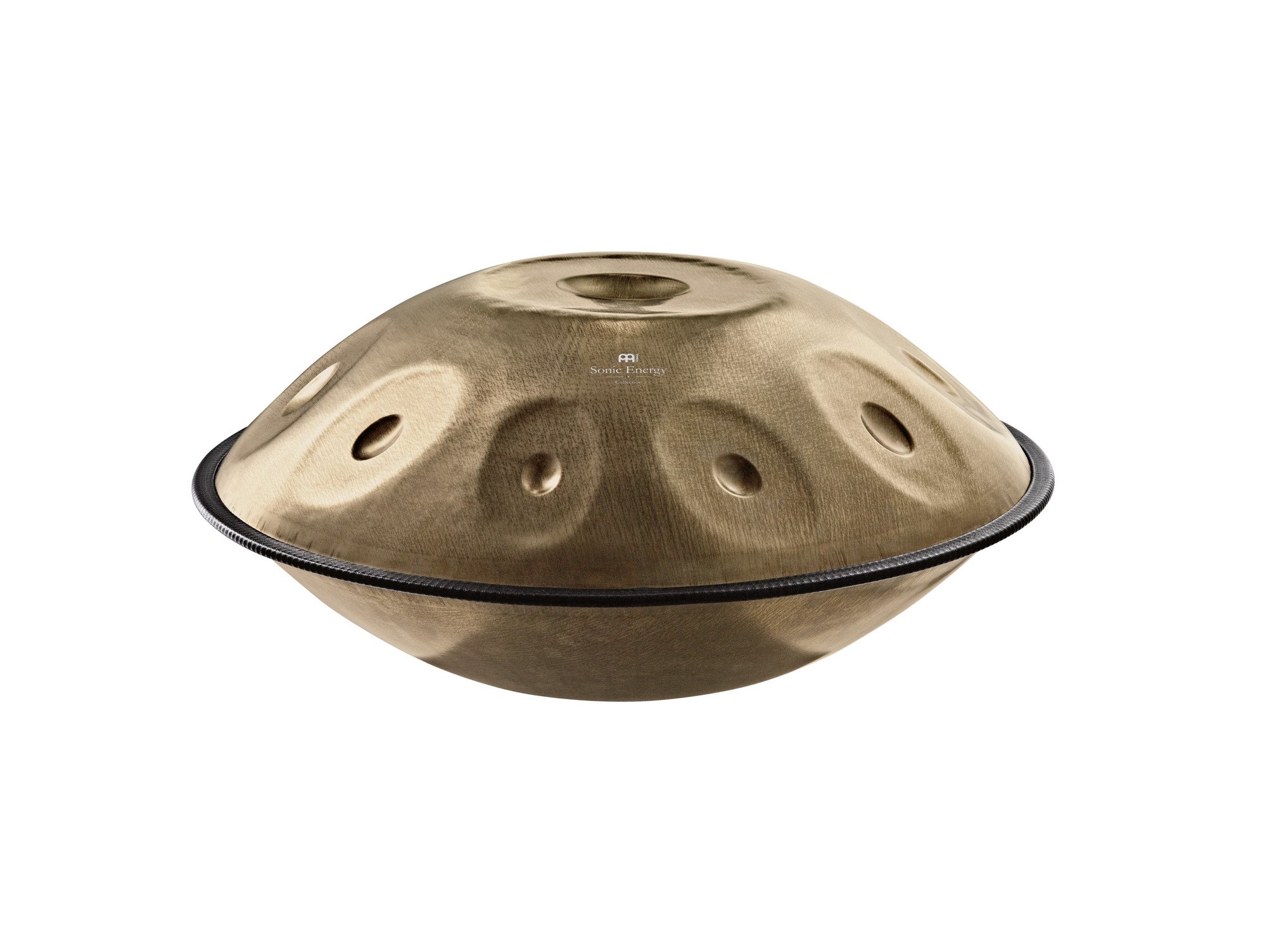 HPSTL101 Sensory Handpan Edelstahl D Amara 10 Töne 440 Hz - Vintage Gold