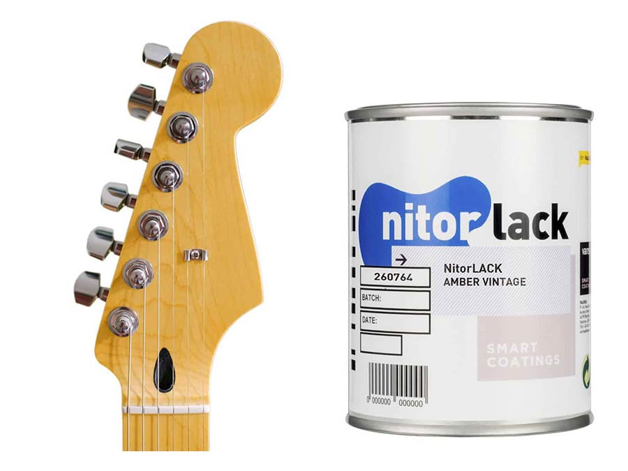 Nitrocelluloselack Amber Vintage Gloss - 500ml Dose