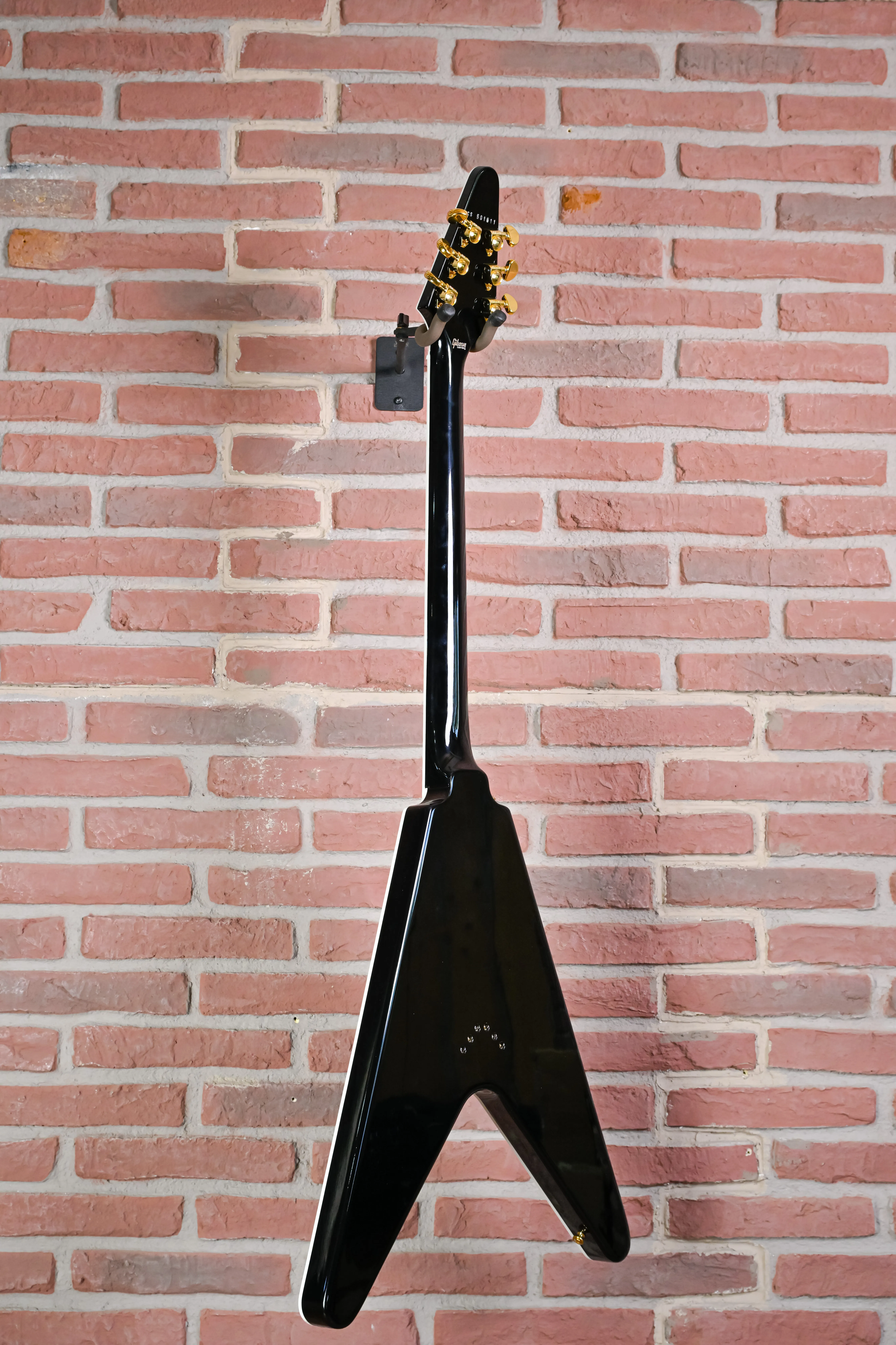 Custom Shop Flying V Figured Cobra Burst