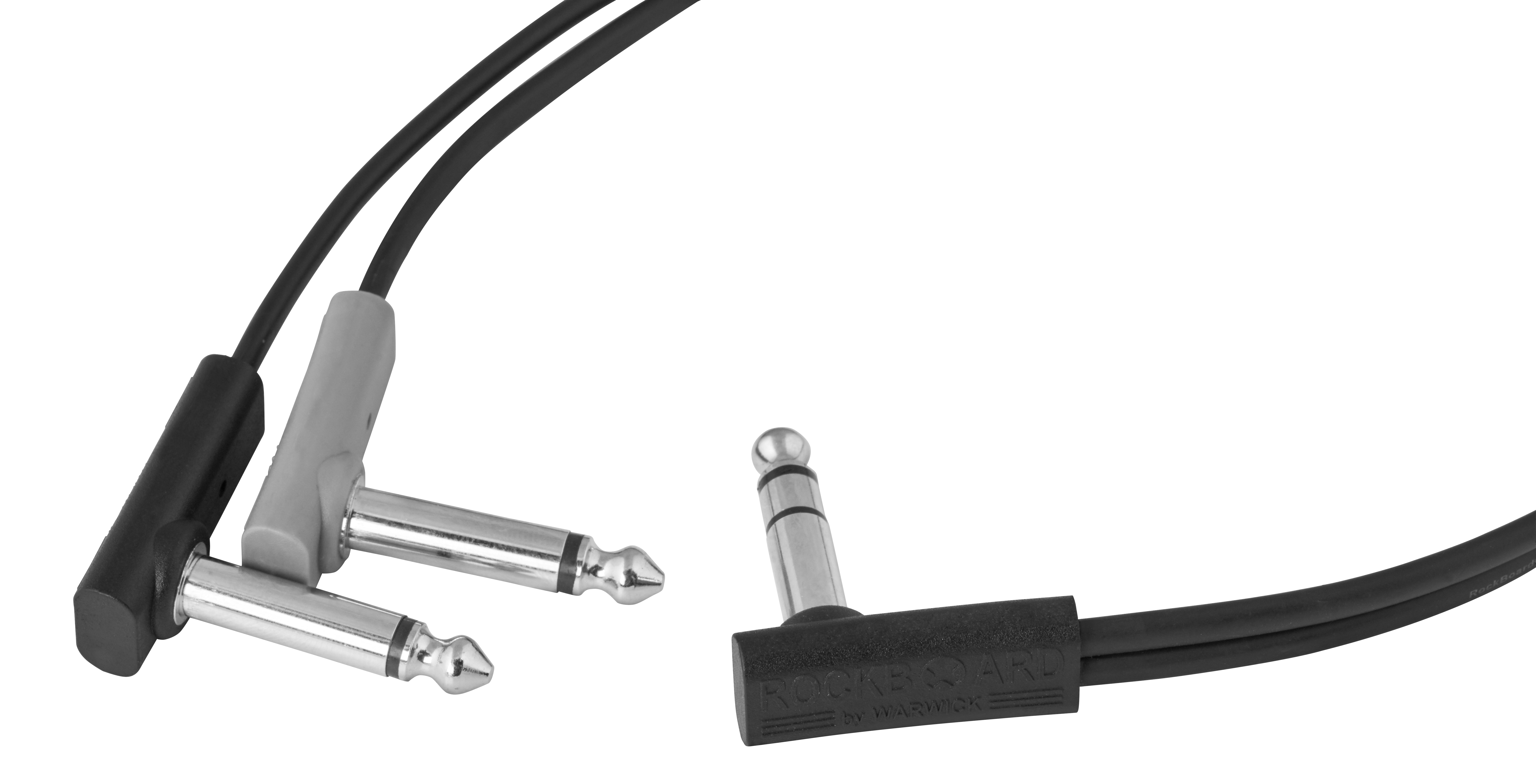 Flat Patch Y-Splitter Cable 50 cm Black