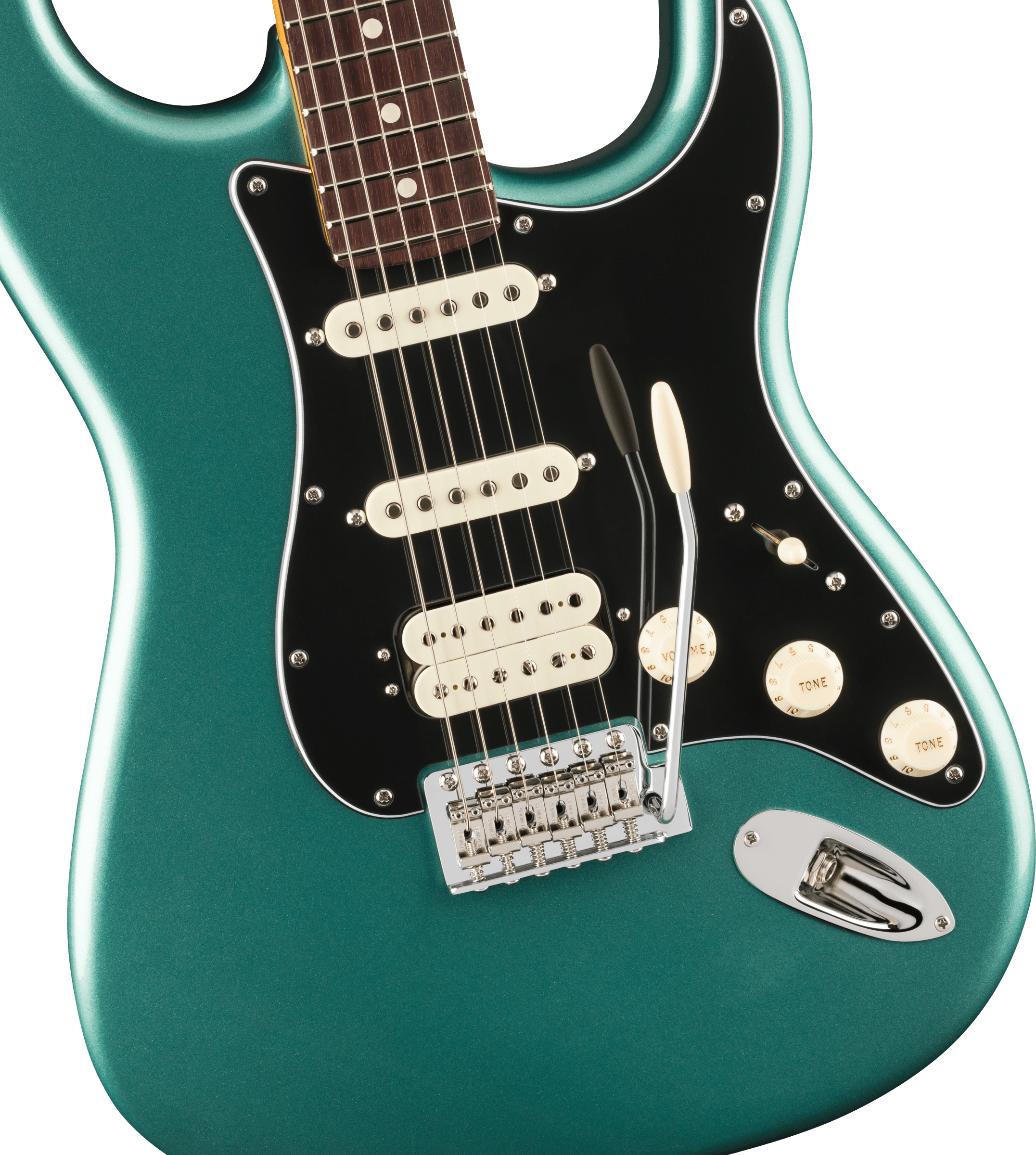American Professional Classic Stratocaster HSS Faded Sherwood Green Metallic