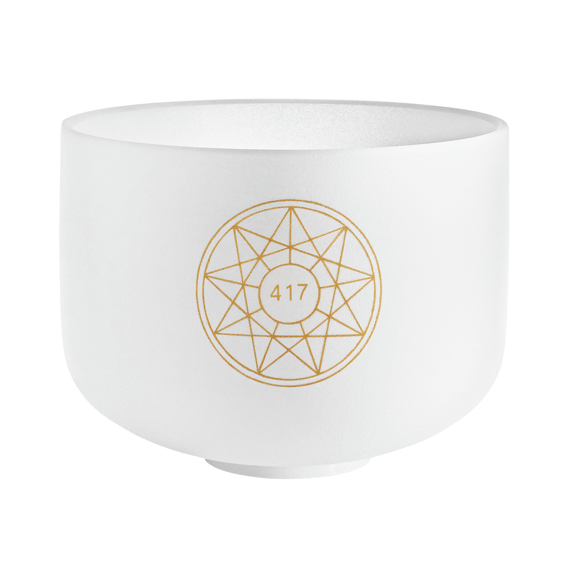 Solfeggio Kristallklangschale 10" - G#4/Re/417 Hz