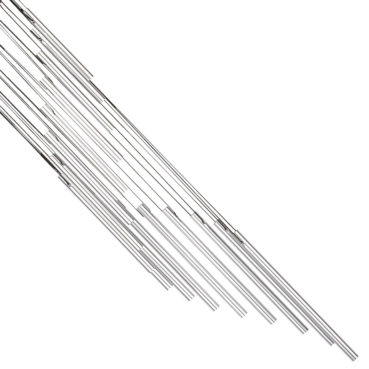 Spiral Chime, 29" / 73 cm, Silber