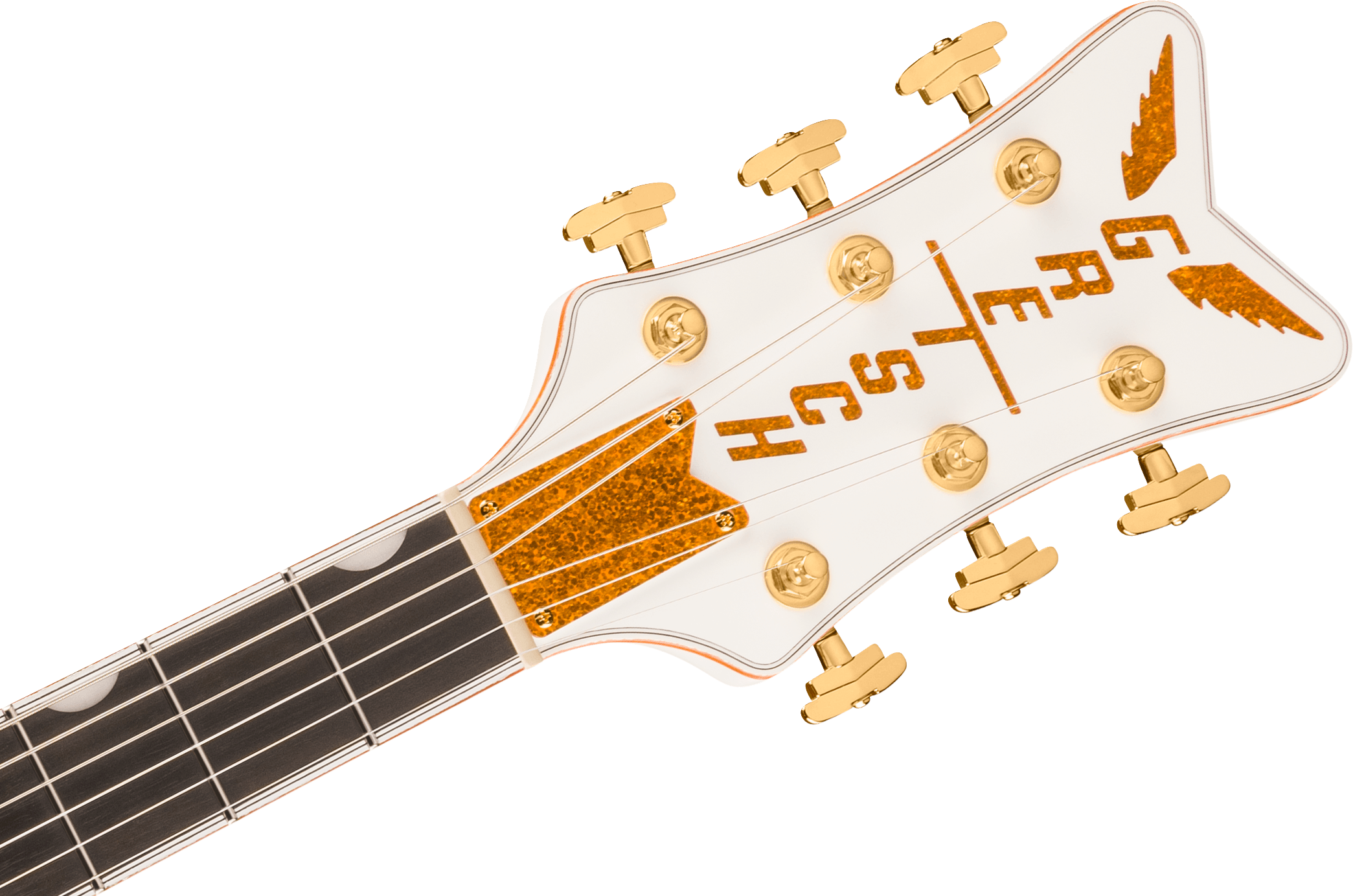 White Falcon Hollow Body String-Thru  Bigsby Gold Hardware