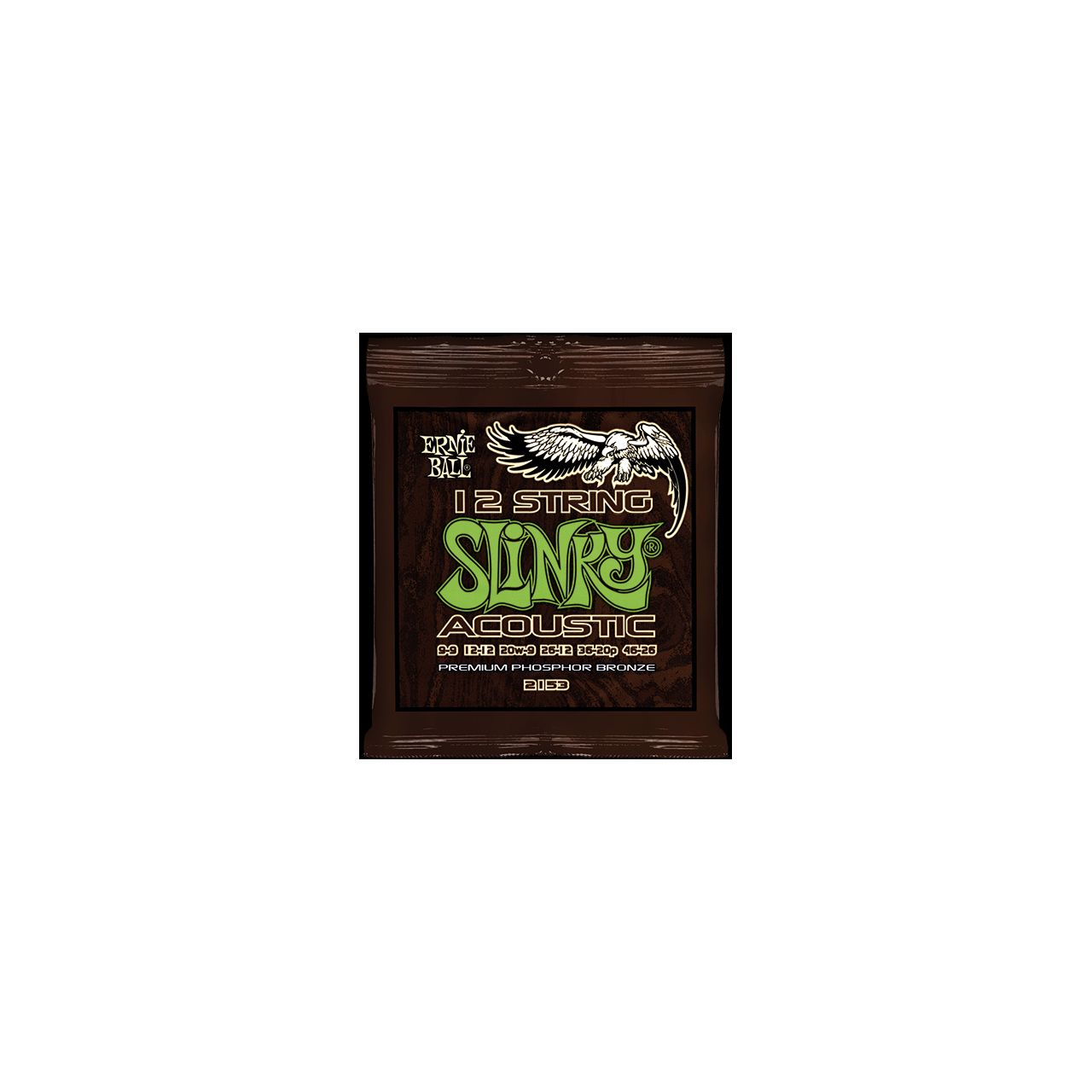 EB2153 009-046 12-String Slinky Phosphor Bronze