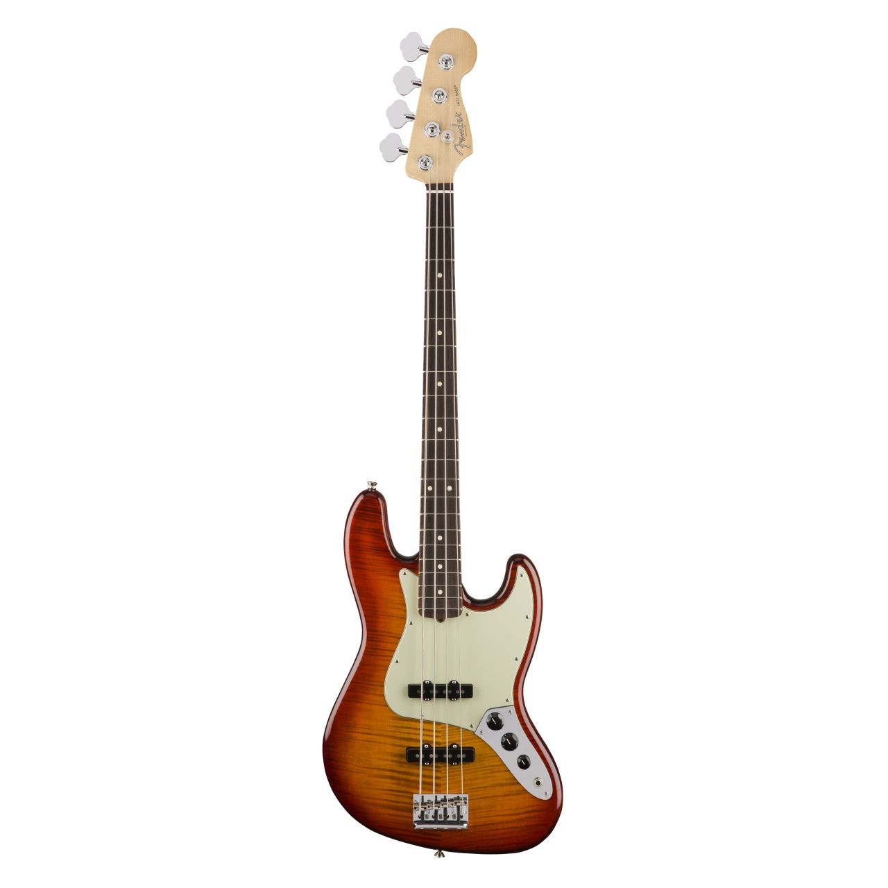 2017 LTD American Professional Jazz Bass FMT Aged CB - E-Bass