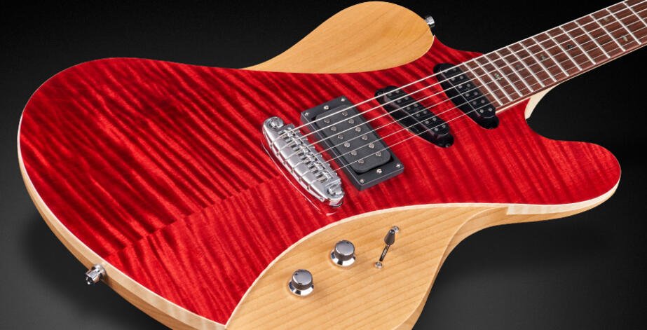 Masterbuilt Idolmaker 5'R - Burgundy Red Transparent High Polish / Satin Back & Sides