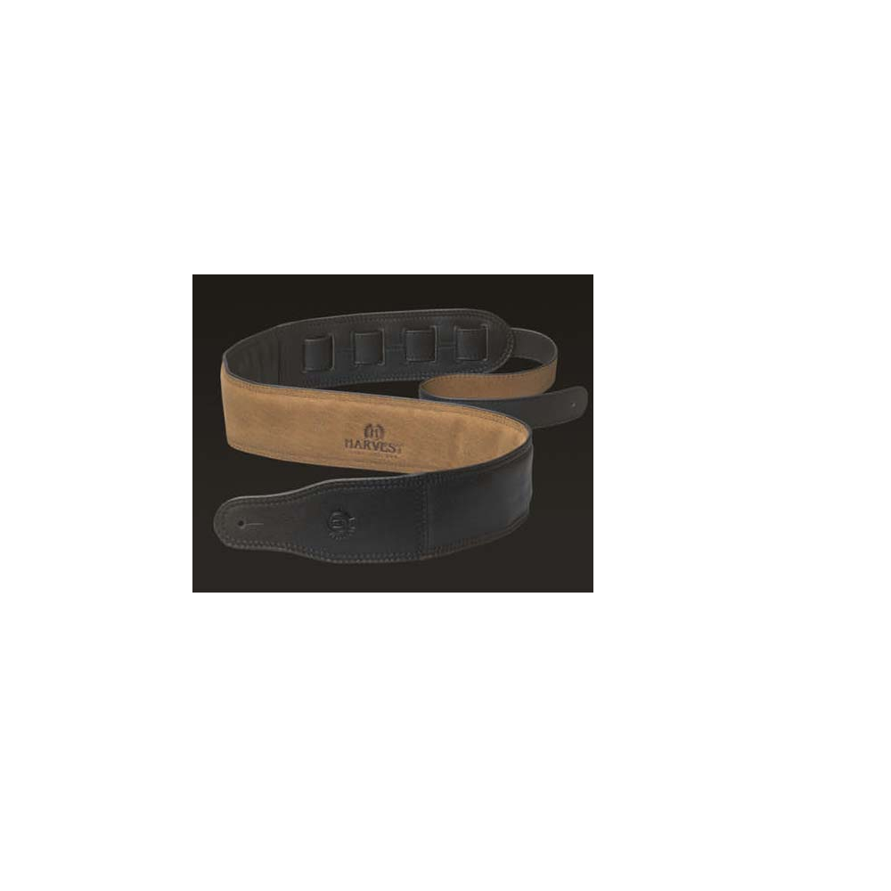 Guitar Strap Goat Nappa Long Version Black