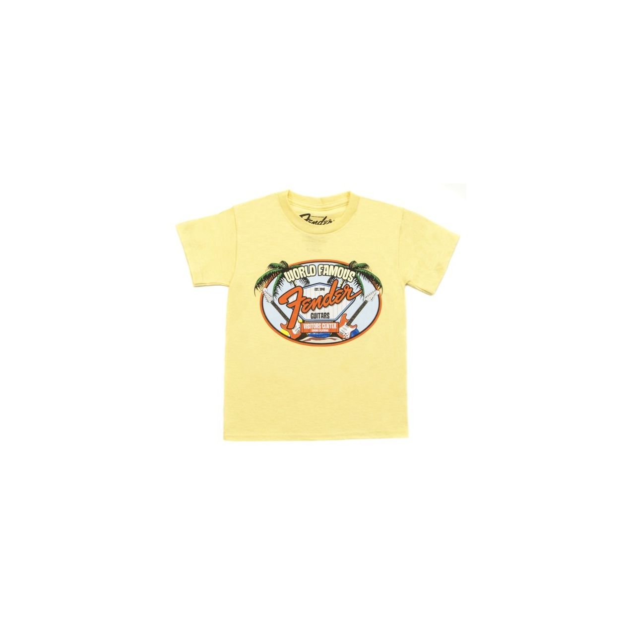 World Famous Visitor's Center Youth T-Shirt, Yellow, 6 Jahre