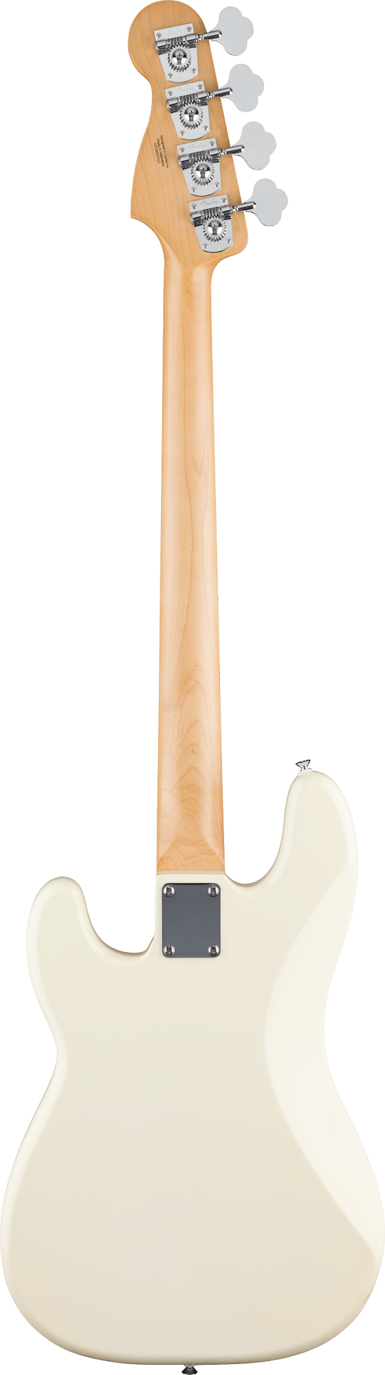 Standard Precision Bass Maple Olympic White