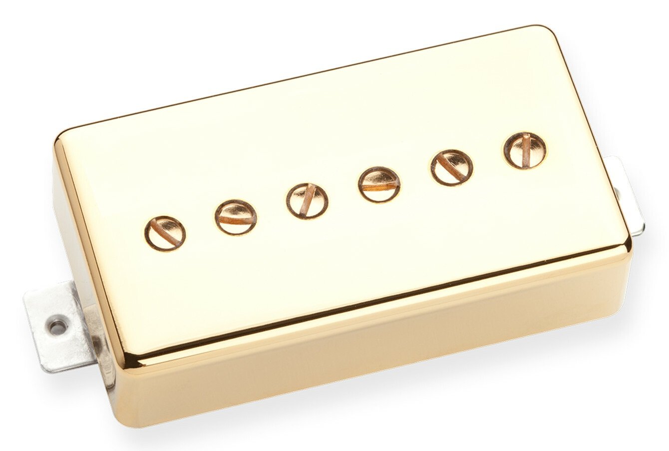 SPH90-1n - Phat Cat, Humbucker sized P90, Neck Pickup - Gold Cover
