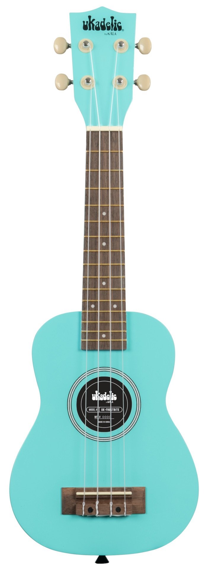 Ukadelic Soprano Ukulele Frost Bite